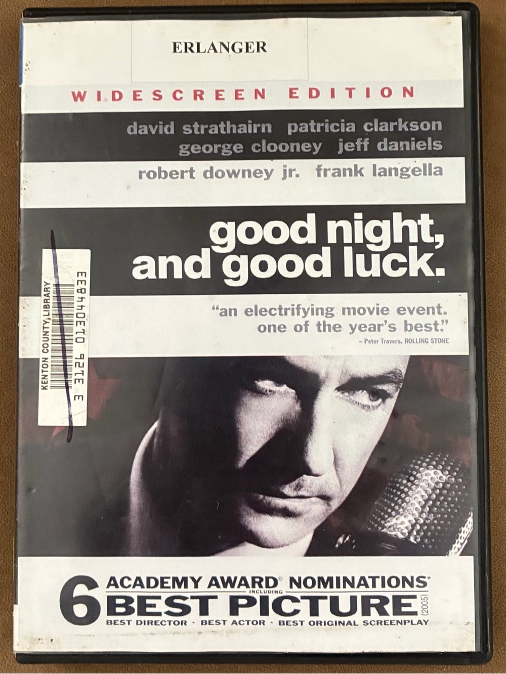 Good Night and Good Luck DVD Movie
